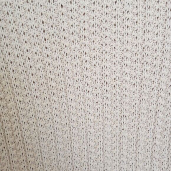 Universal Thread Waffle Knit Pullover Sweater Beige Size Small - Picture 5 of 7